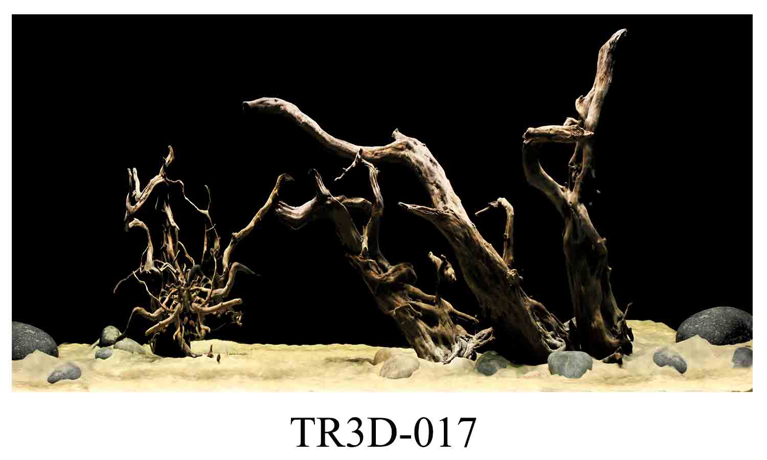 017 - Tranh hồ cá TR3D-017