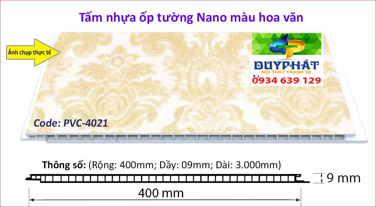 Tam nhua op tuong hoa van PVC 4021 - Tấm-nhựa-ốp-tường-hoa-văn-PVC-4021
