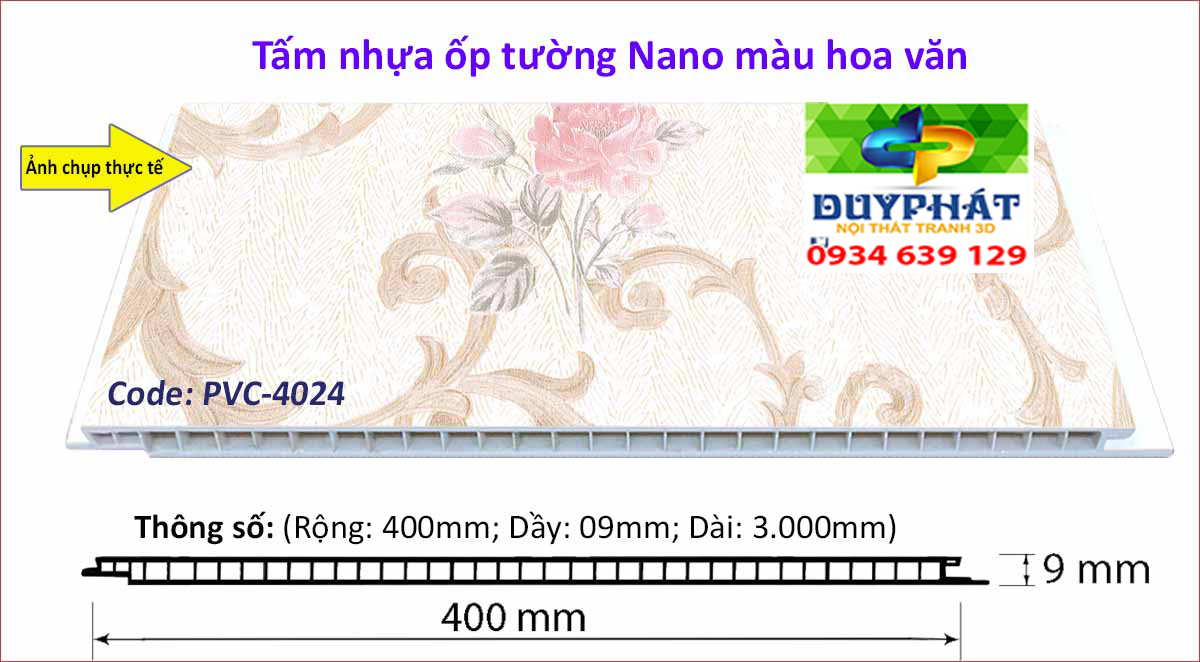 Tam nhua op tuong hoa van PVC 4024 - Tấm-nhựa-ốp-tường-hoa-văn-PVC-4024